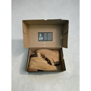 Timberland Y Size 7 Grade School Field Boots Wheat Tan